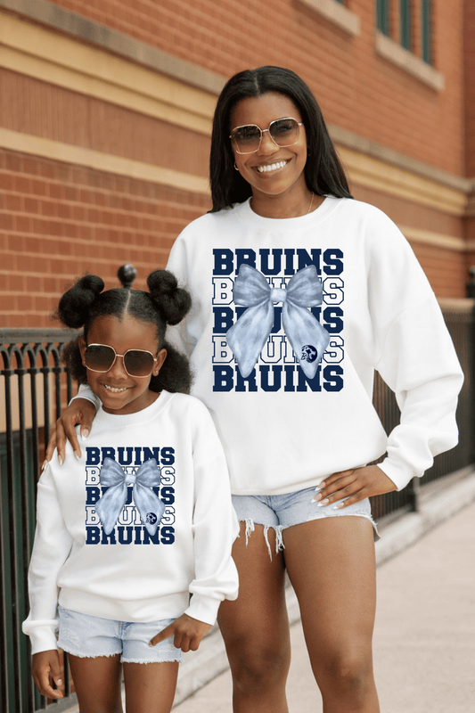 BARTLESVILLE BRUINS YOUTH PREMIUM FLEECE CREWNECK SWEATSHIRT - The Club