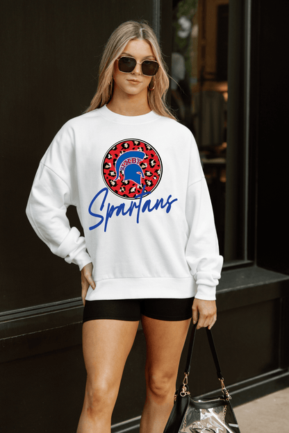 BIXBY SPARTANS MOM AND MINI PREMIUM CREWNECK SWEATSHIRT - The Club