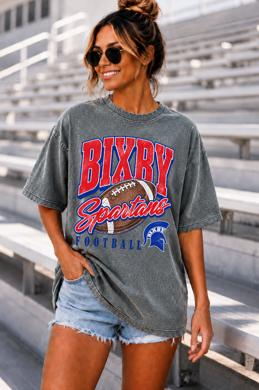 CUSTOM LOGO VINTAGE WASH BOYFRIEND T-SHIRT