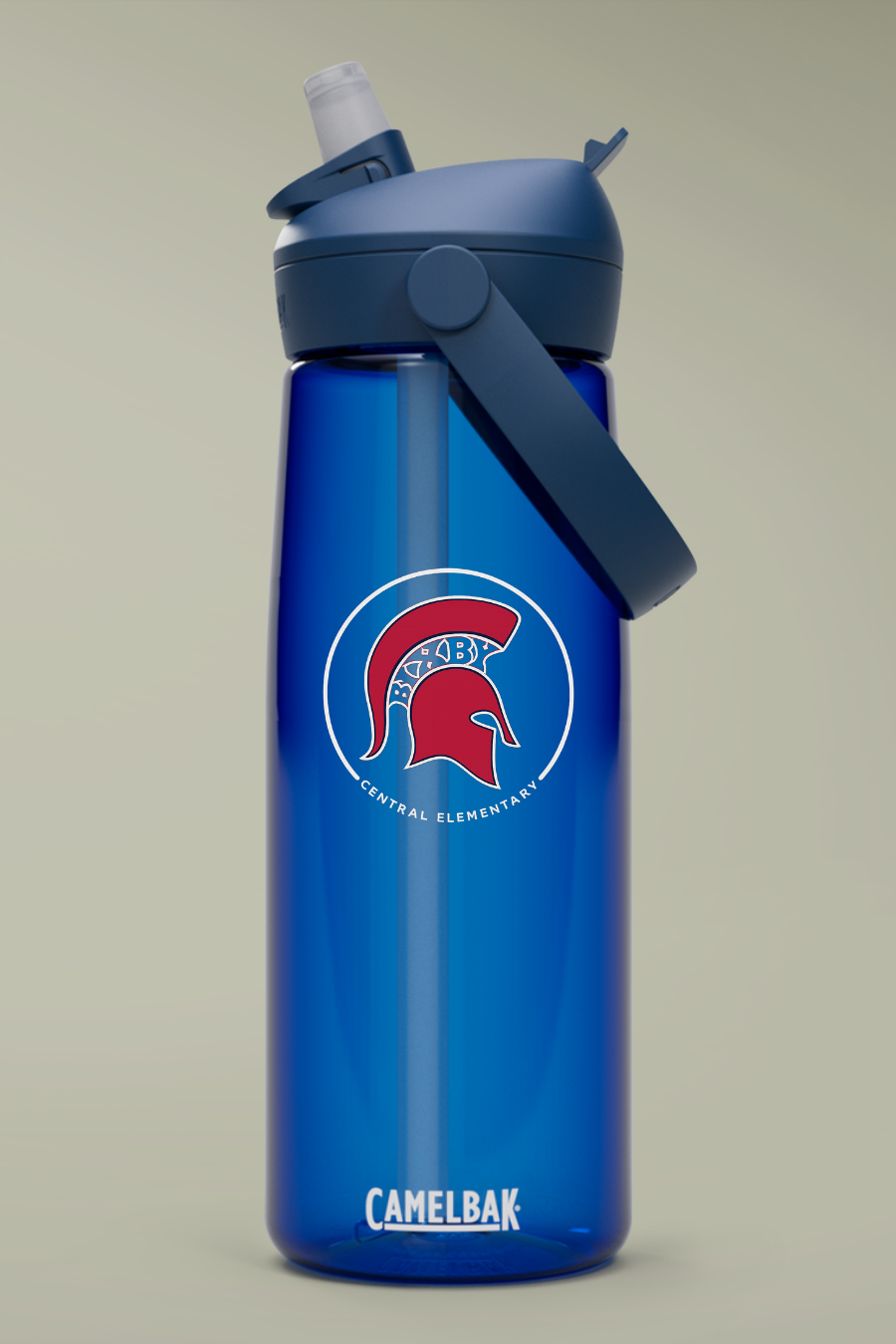 BCE - Central Logo 25oz Flip Straw Water Bottle