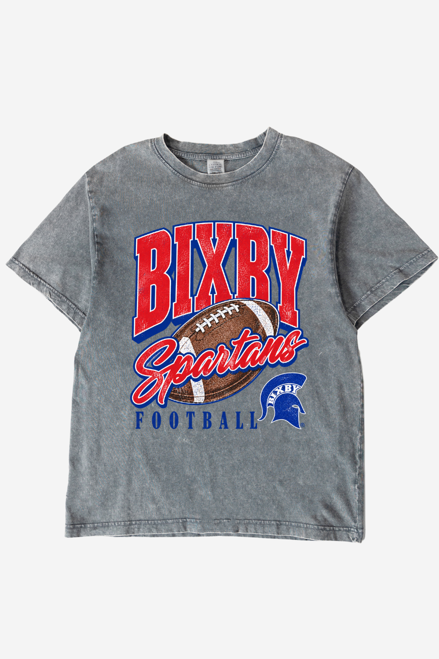 CUSTOM LOGO VINTAGE WASH BOYFRIEND T-SHIRT
