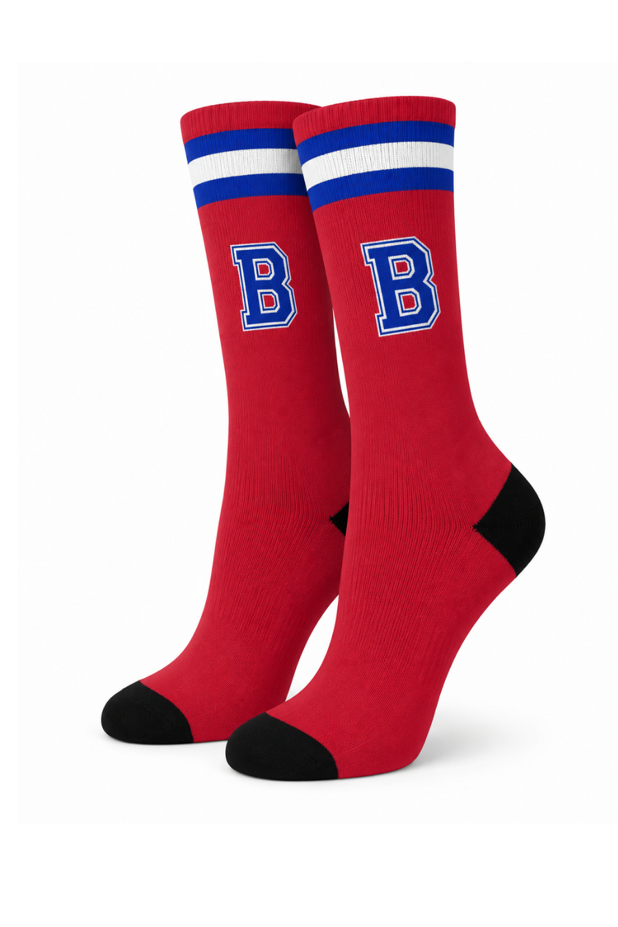 BCE - Varsity 'B' Crew Sublmation Socks