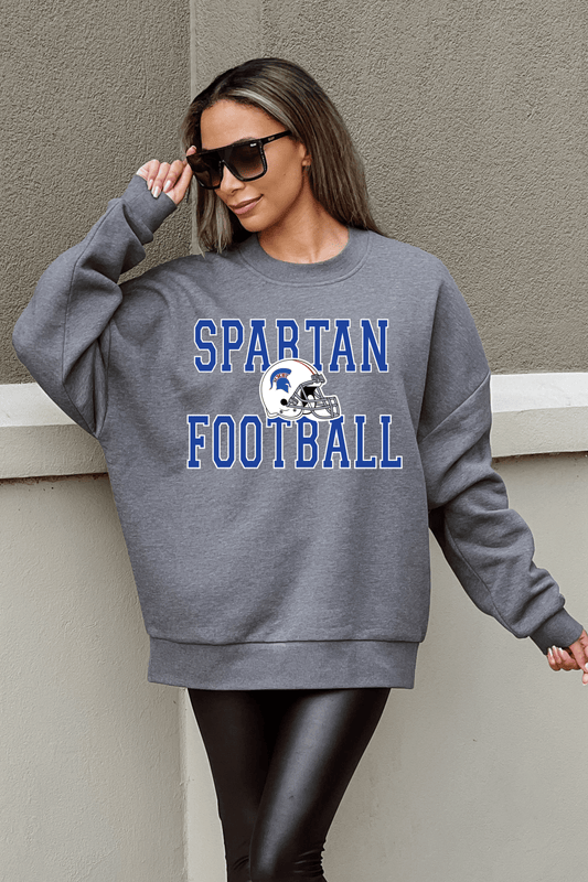 BIXBY SPARTANS PREMIUM FLEECE CREWNECK SWEATSHIRT - The Club
