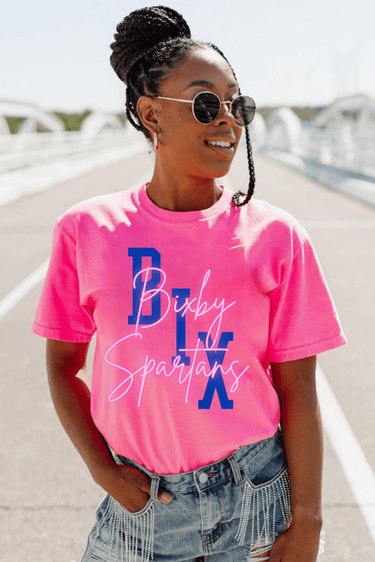 BIXBY SPARTANS VINTAGE BOYFRIEND TEE - The Club