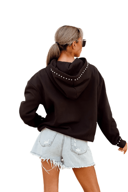 SAND SPRINGS SANDITES STUDDED HOODED PULLOVER - The Club