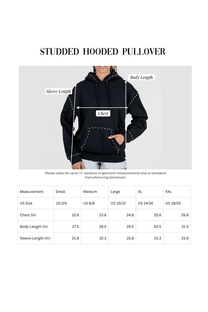 SAND SPRINGS SANDITES STUDDED HOODED PULLOVER - The Club