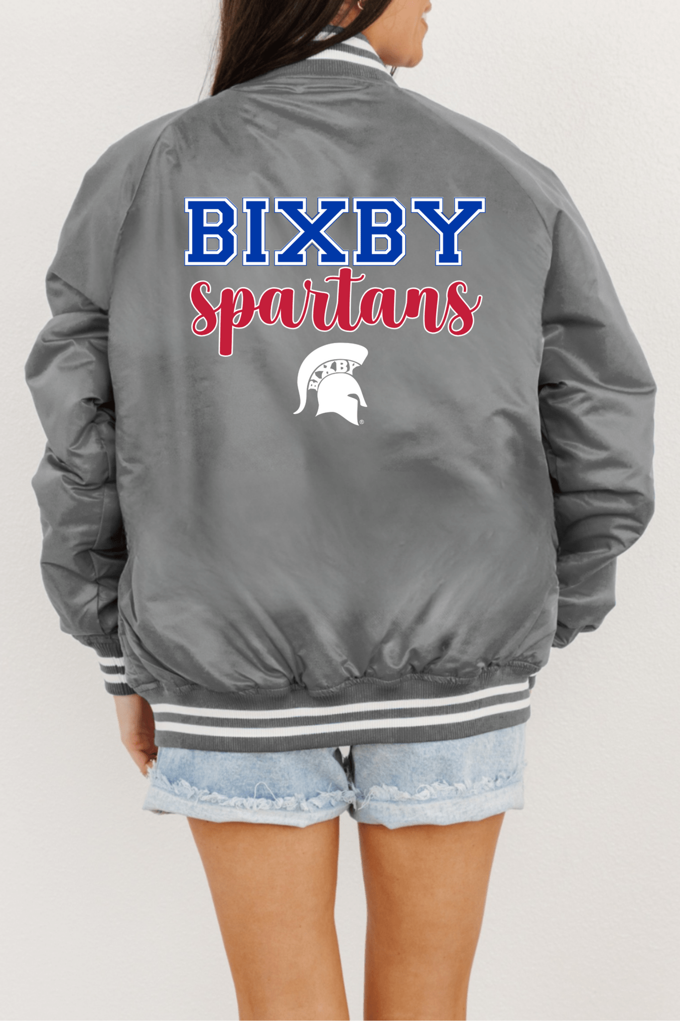 BIXBY SPARTANS UNISEX VARISTY JACKET - The Club