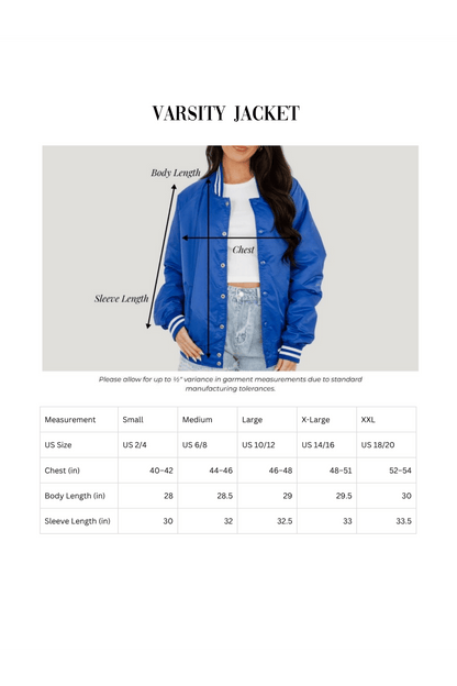 STILLWATER PIONEERS SPORT STRIPE VARSITY JACKET - The Club