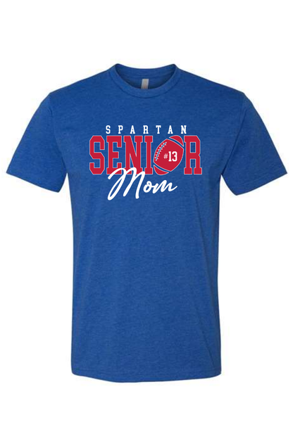 BIXBY SPARTAN SENIOR FOOTBALL MOM PRE-ORDER T-SHIRT