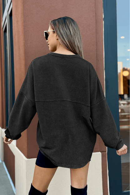 STILLWATER PIONEERS WASHED CORDED PULLOVER - The Club