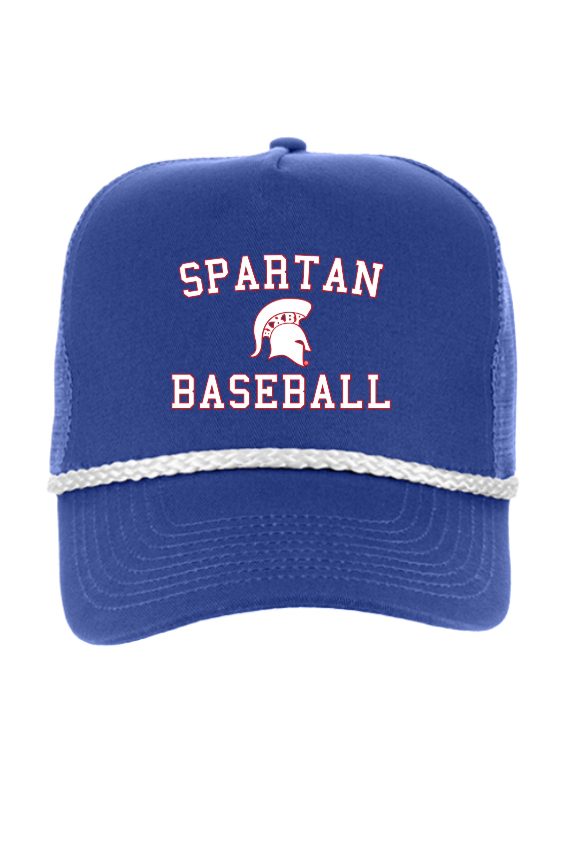 BIXBY SPARTANS BASEBALL ROPE HAT