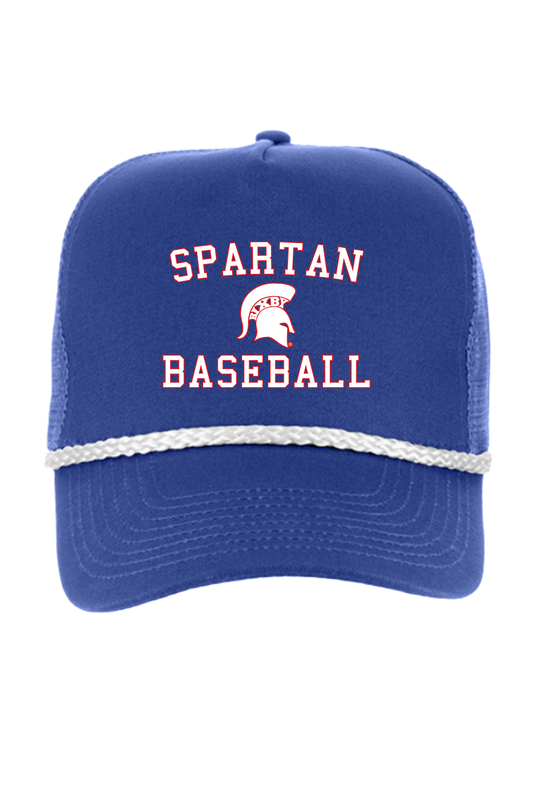 BIXBY SPARTANS BASEBALL ROPE HAT
