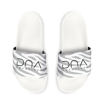Copy of Youth Leopard Print Slide Sandals — Removable Strap Casual Pool Slides