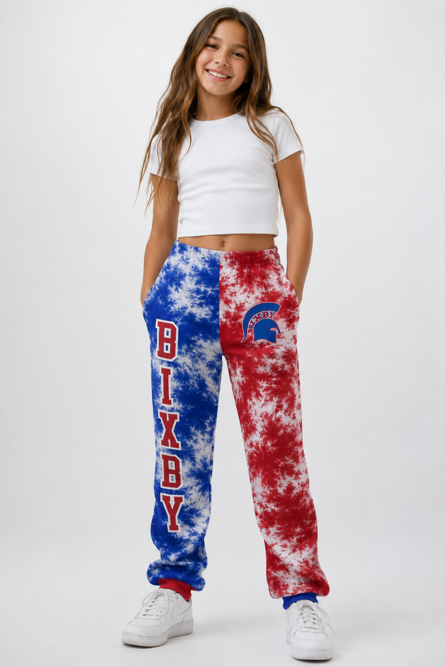 BCE - SPARTANS Youth Tie Dye Joggers