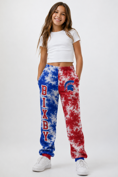 BCE - SPARTANS Youth Tie Dye Joggers