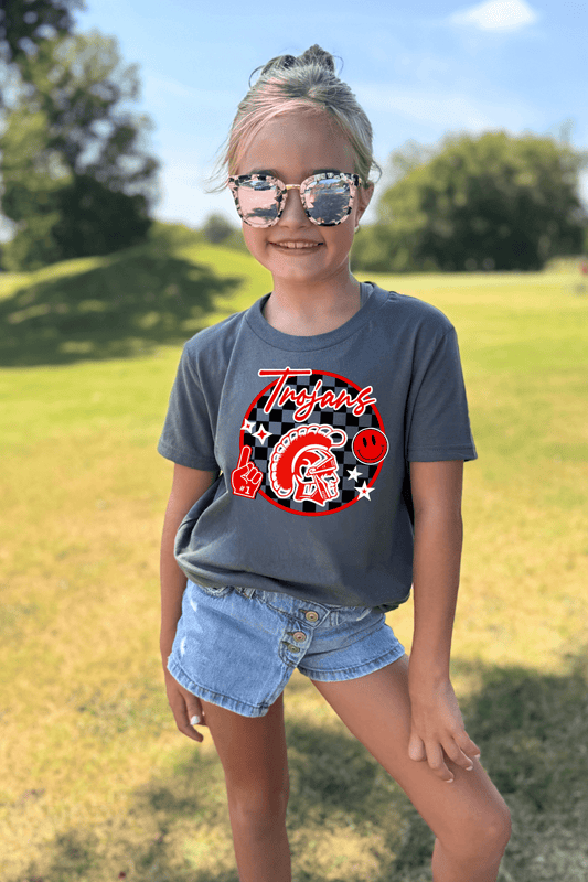KIEFER TROJANS YOUTH COTTON TEE - The Club