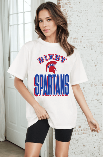 BIXBY SPARTANS PREMIUM BOYFRIEND TEE - The Club