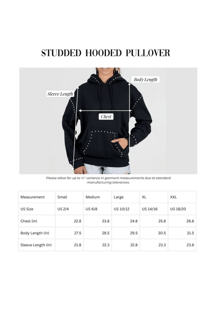 CATOOSA INDIANS STUDDED HOODED PULLOVER - The Club