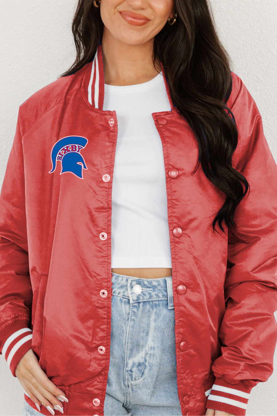 25BIX002-BIXBY SPARTANS UNISEX VARISTY JACKET