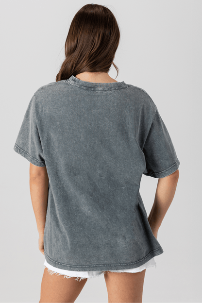 STILLWATER PIONEERS VINTAGE WASH BOYFRIEND TEE - The Club