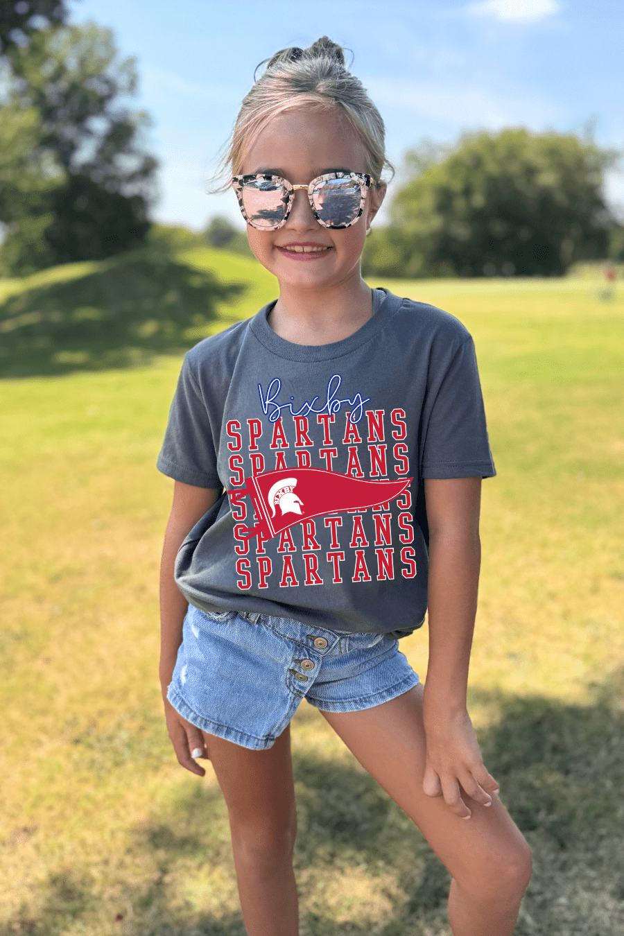 BIXBY SPARTANS ESSENTIAL YOUTH TEE - The Club