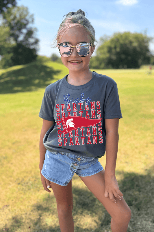 BIXBY SPARTANS ESSENTIAL YOUTH TEE - The Club