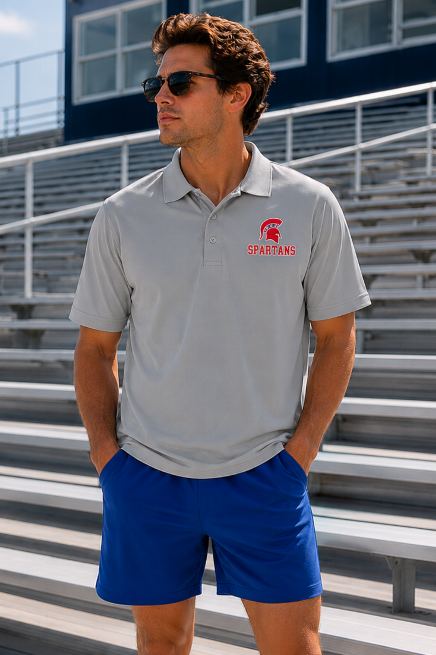 BCE - Adult Spartan Performance Polo