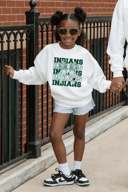 CATOOSA INDIANS YOUTH PREMIUM FLEECE CREWNECK SWEATSHIRT - The Club
