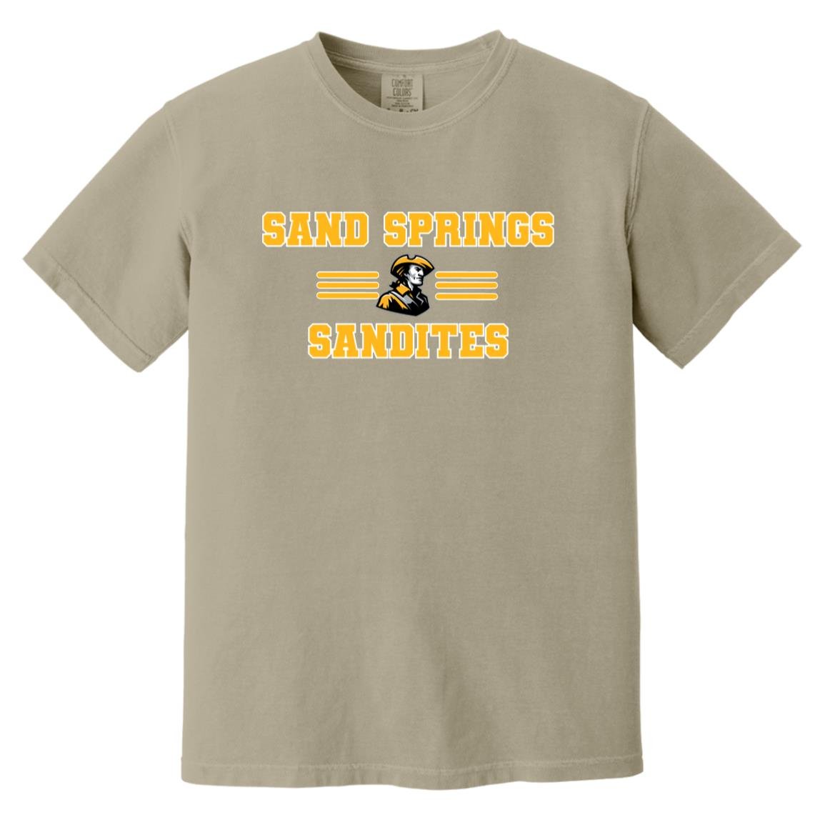 SAND SPRINGS SANDITES GARMENT WASHED TEE - The Club