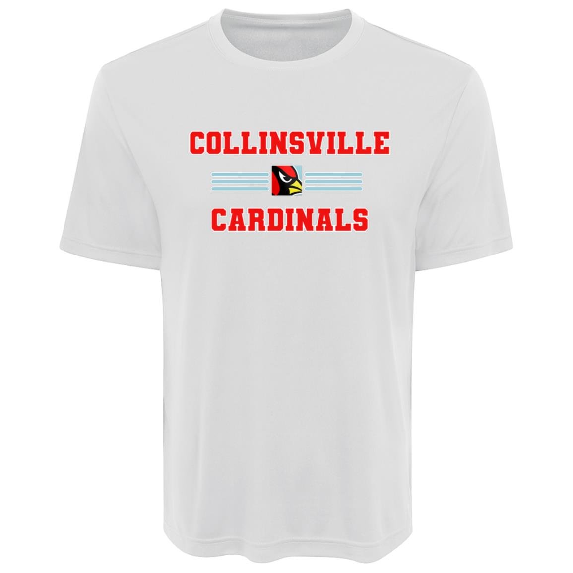 COLLINSVILLE CARDINALS ADULT PERFORMANCE TEE - The Club