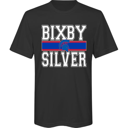 CLASSIC WAY BIXBY SILVER YOUTH PERFORMANCE TEE