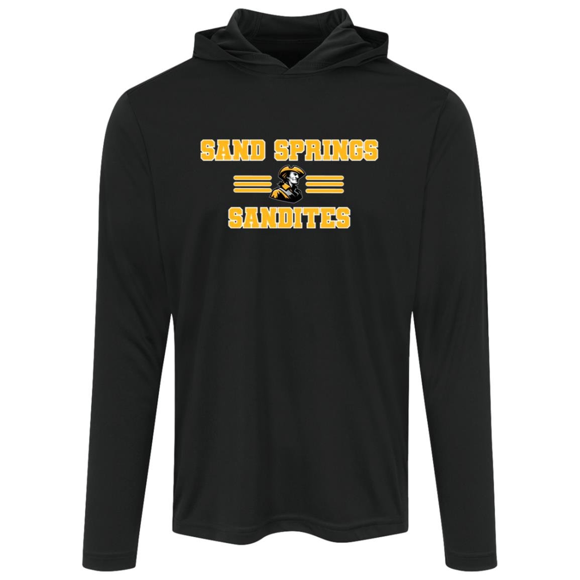SAND SPRINGS SANDITES HOODED PERFORMANCE TEE - The Club