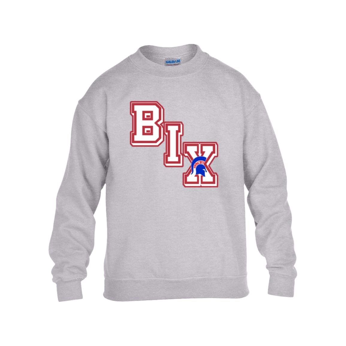 BIXBY SPARTANS YOUTH BOYS CREW SWEATSHIRT - The Club