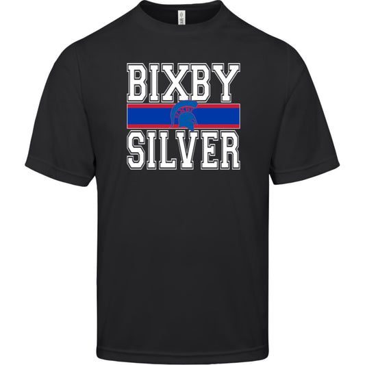 CLASSIC WAY BIXBY SILVER ADULT PERFORMANCE TEE