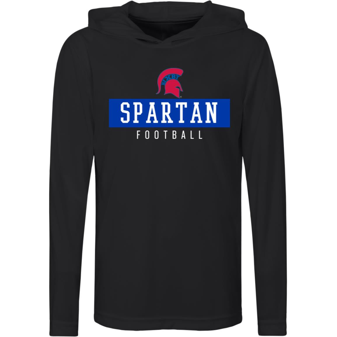 SPARTAN GAME TIME YOUTH PERFORMANCE HOODED TEE