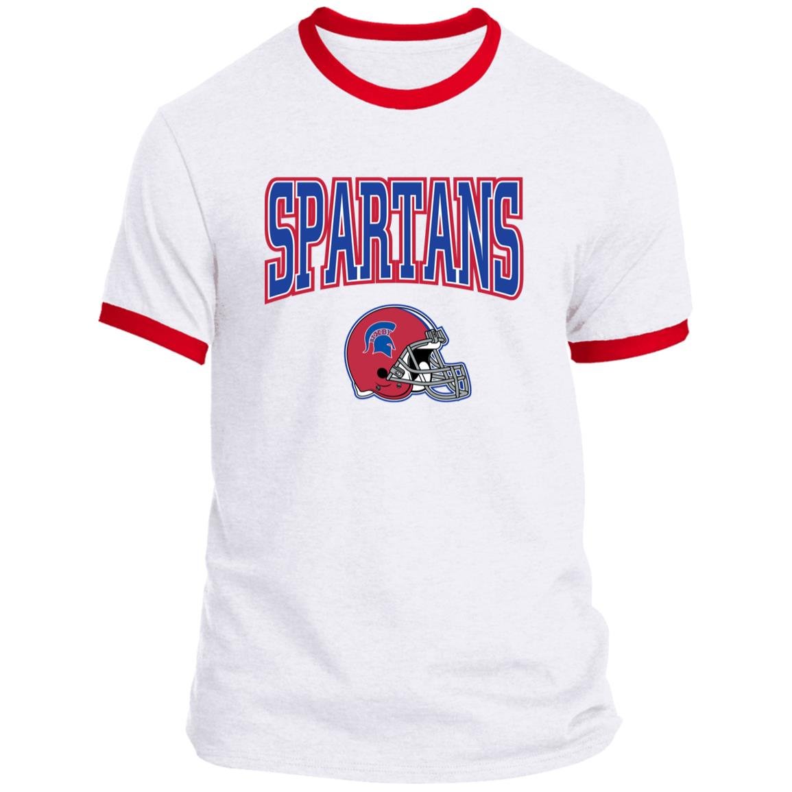 BIXBY SPARTANS UNISEX VINTAGE RINGER TEE - The Club