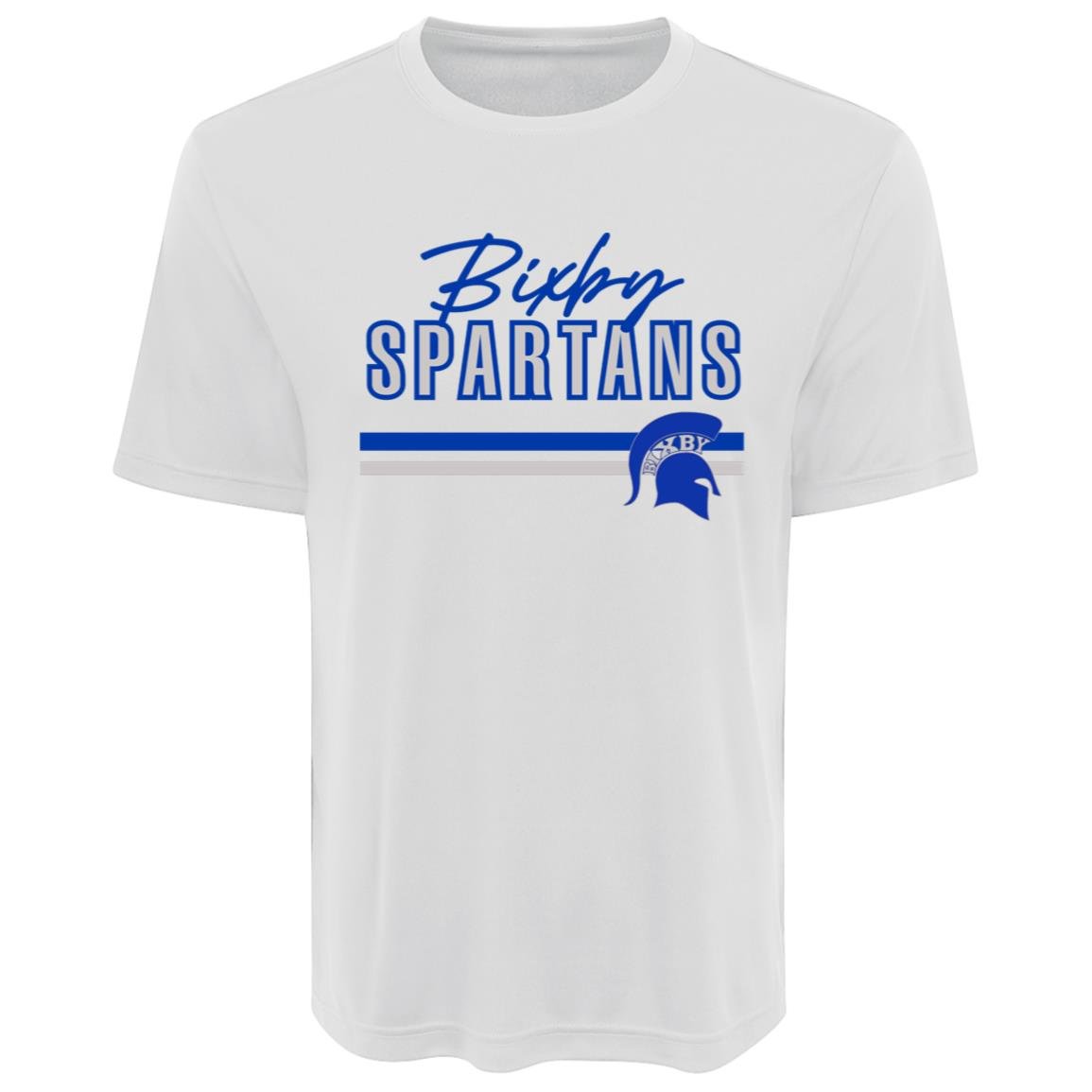 BIXBY SPARTANS ADULT PERFORMANCE TEE - The Club