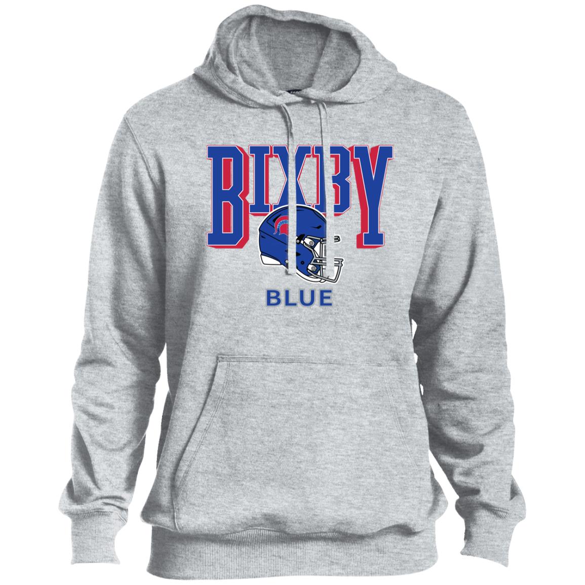 BIXBY BLUE FOOTBALL ADULT HOODED PULLOVER - The Club
