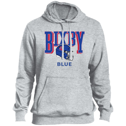 BIXBY BLUE FOOTBALL ADULT HOODED PULLOVER - The Club