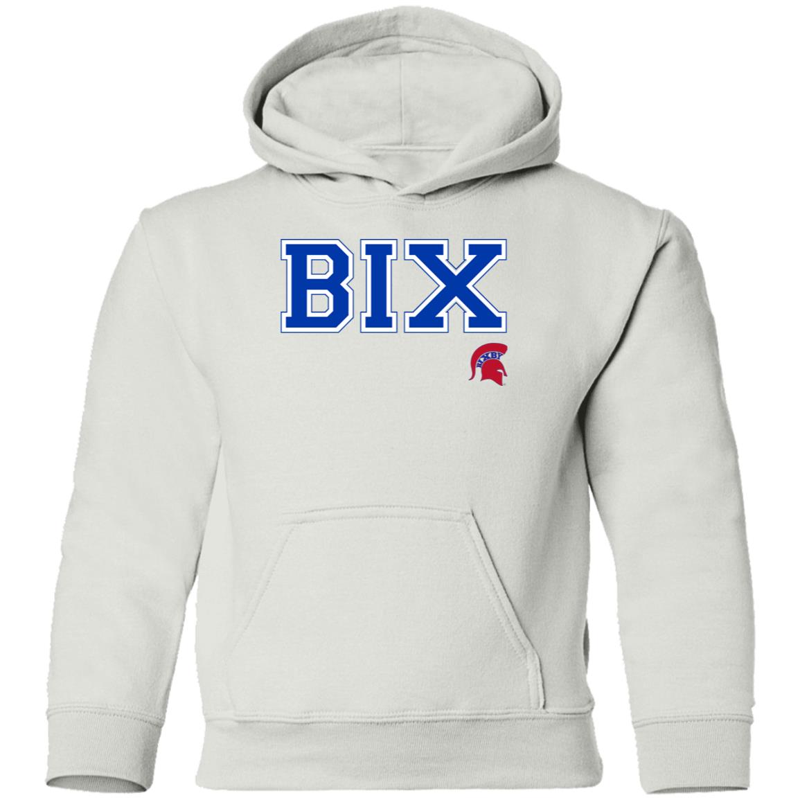 BIXBY SPARTANS YOUTH HOODED PULLOVER - The Club
