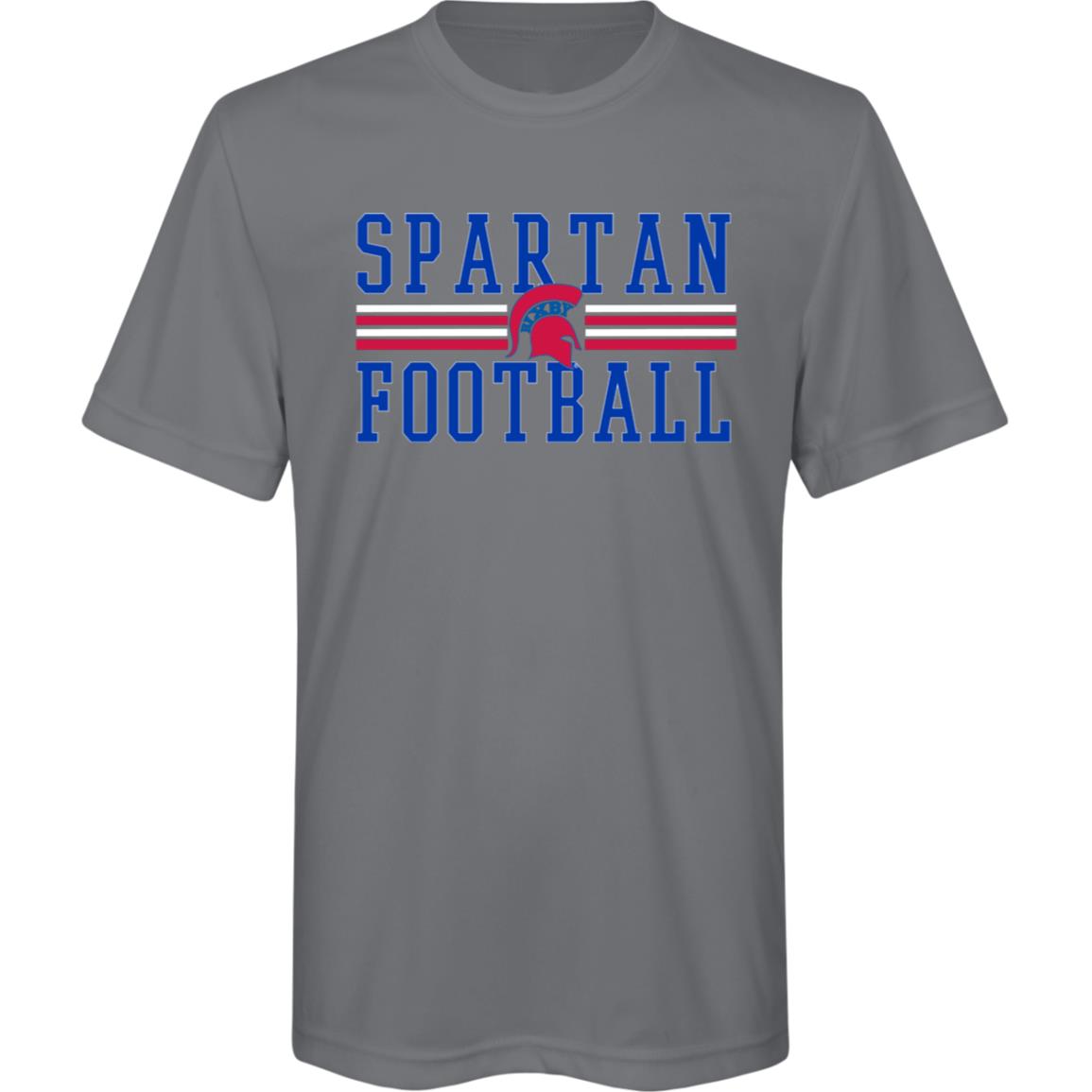 BIXBY SPARTAN GLORY YOUTH PERFORMANCE TEE