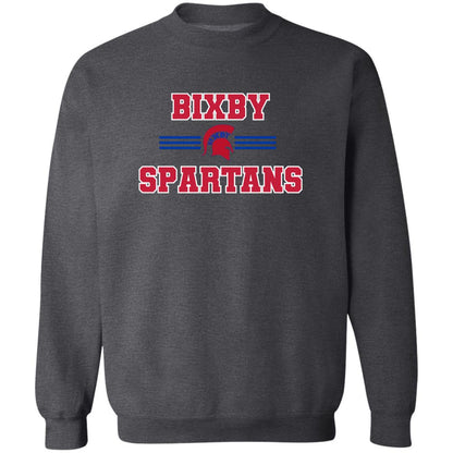 BIXBY SPARTANS ADULT CLASSIC CREWNECK SWEATSHIRT - The Club