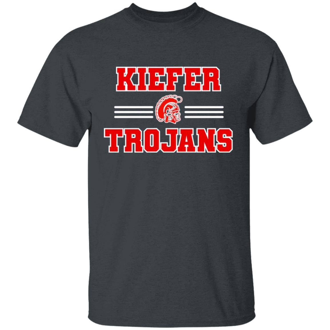 KIEFER TROJANS YOUTH COTTON TEE - The Club