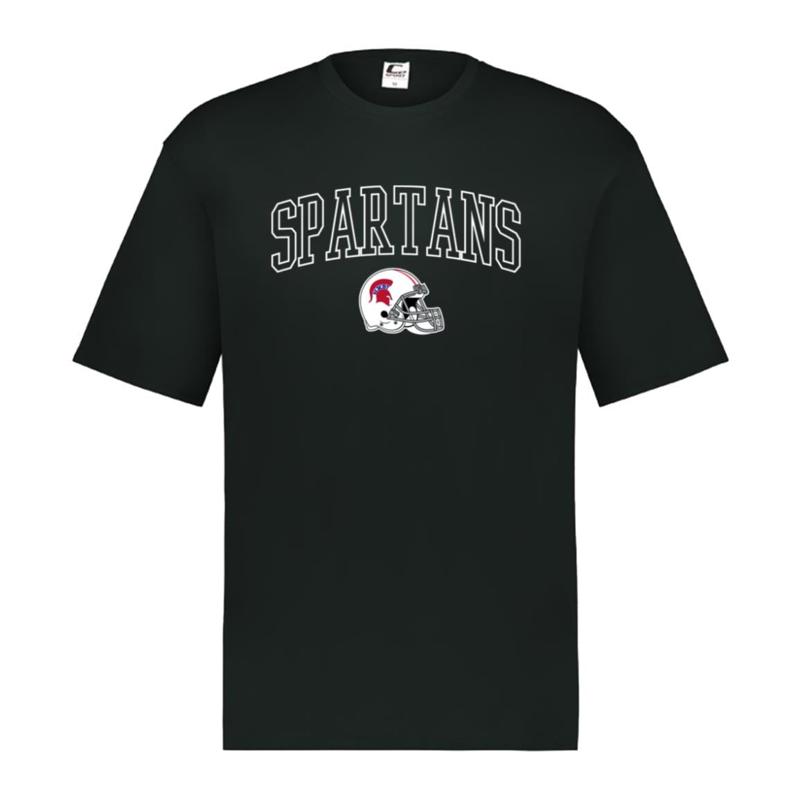 BIXBY SPARTAN FOOTBALL - Youth Performance Short Sleeve Tee