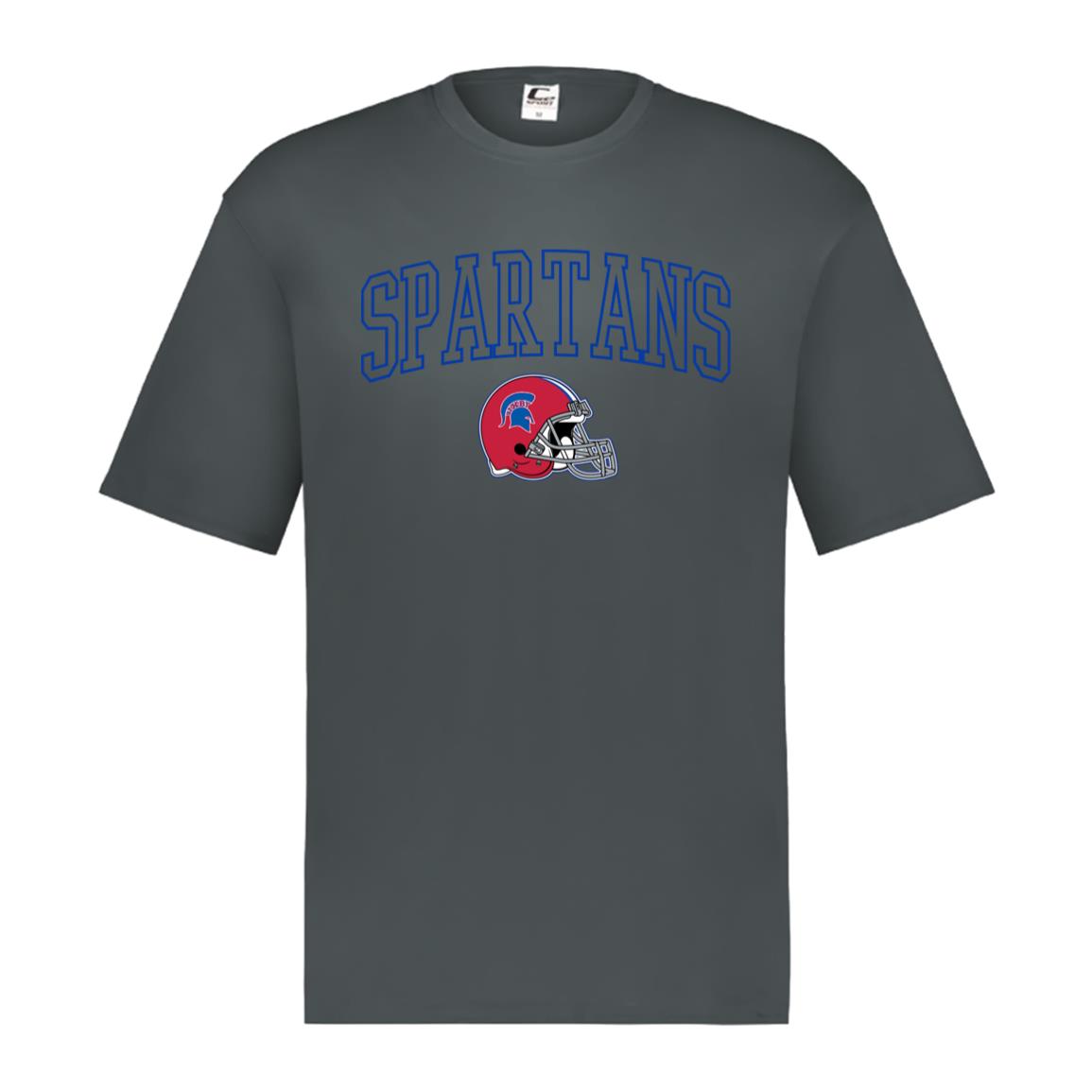BIXBY SPARTAN FOOTBALL - Men's Performance Short Sleeve Tee