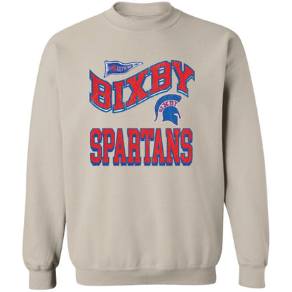 BIXBY SPARTANS ADULT CLASSIC CREWNECK SWEATSHIRT - The Club