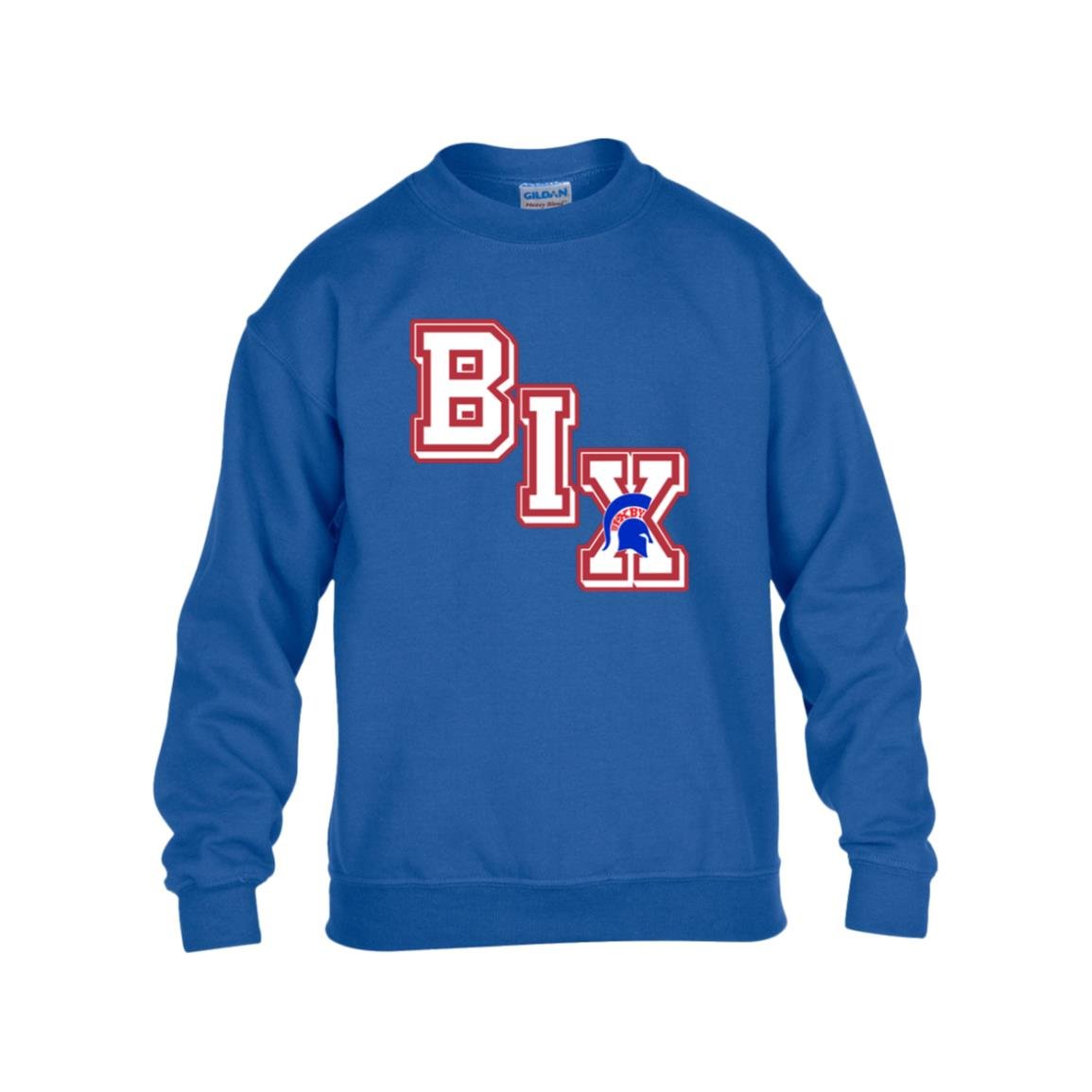 BIXBY SPARTANS YOUTH BOYS CREW SWEATSHIRT - The Club