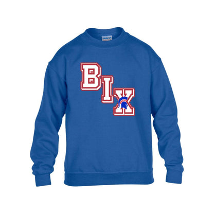 BIXBY SPARTANS YOUTH BOYS CREW SWEATSHIRT - The Club