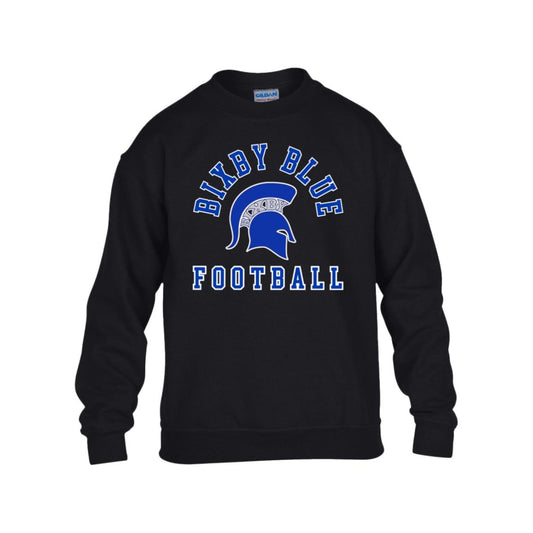 TRUE BLUE BIXBY YOUTH HEAVY BLEND FLEECE CREW