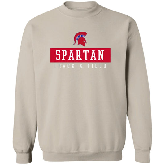 REFINED SPARTAN T&F CREWNECK PULLOVER SWEATSHIRT